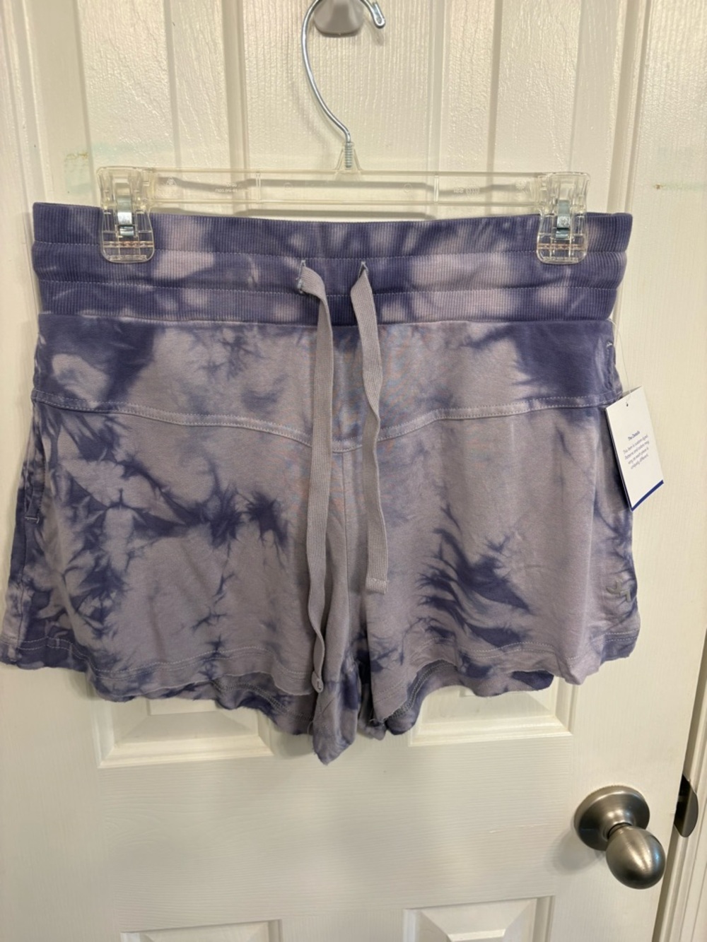 JoyLab Lavender Tie-Dye Lounge Shorts